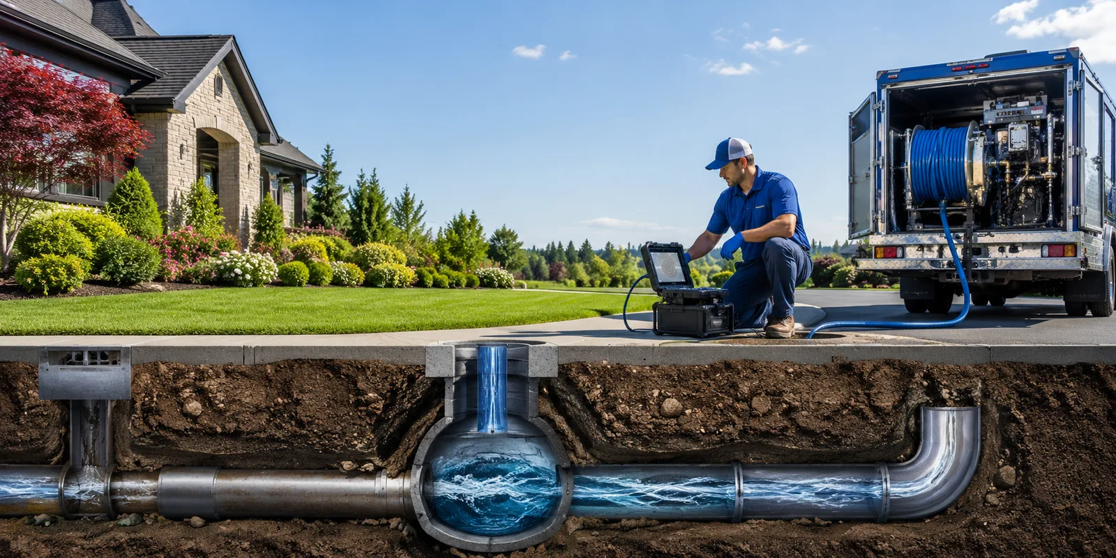 Drainage restoration information for Leesburg, IN